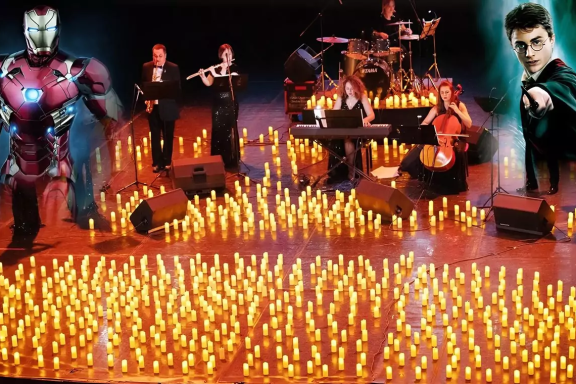 Концерт при свечах. Великие саундтреки от Людовика Эйнауди до Marvel и другие.