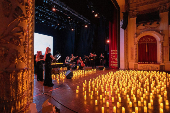 Концерт при свечах. Великие саундтреки от Людовика Эйнауди до Marvel и другие.